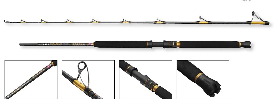 CAÑA PENN SQUALL  II Viking Edition Boat 702 210 10-20LB 2