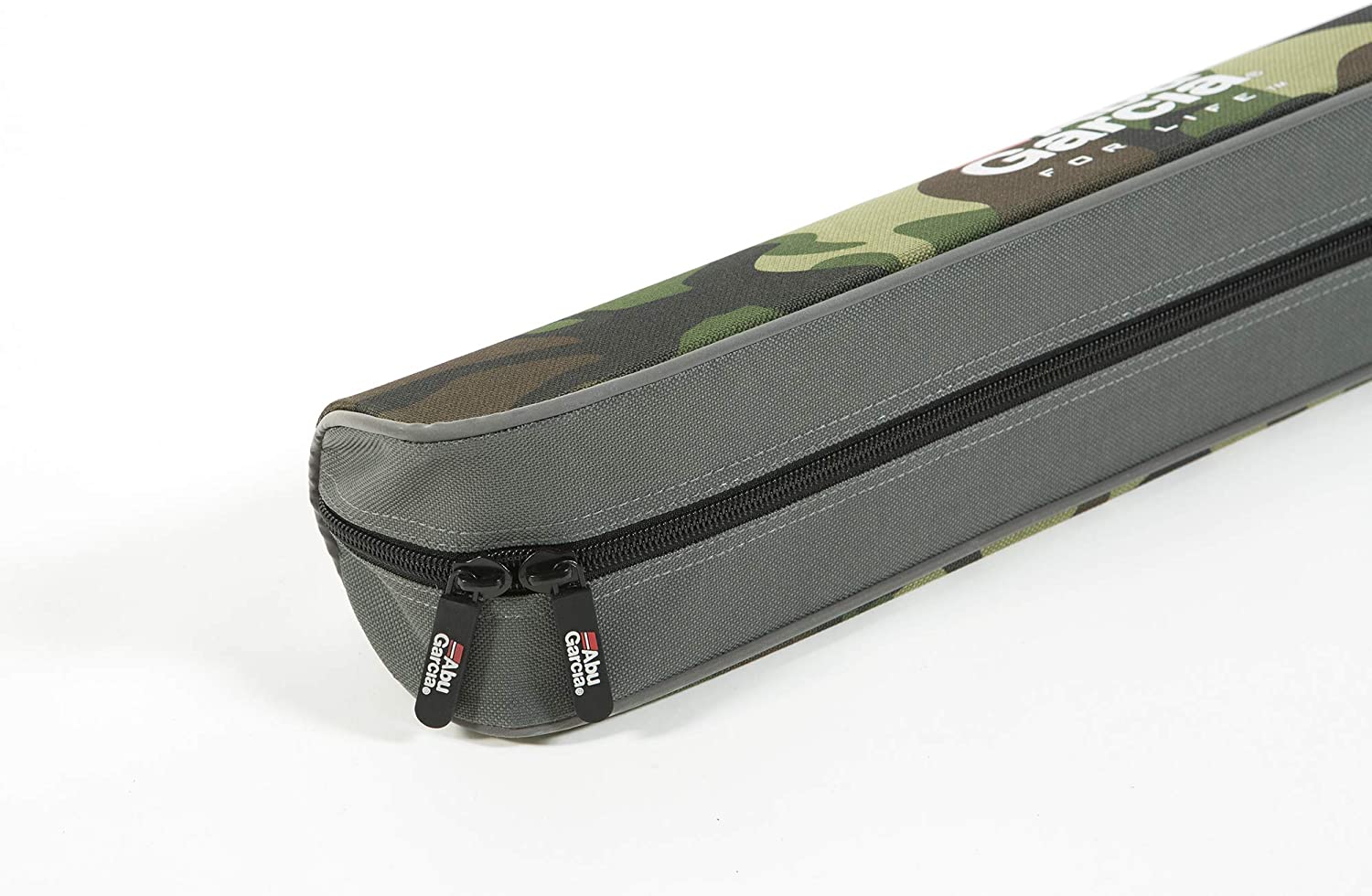 (DX)FUNDA CAÑA ABU GARCIA SEMIHARD ROD CASE 2 WOODLAND CAMO 140cm 3