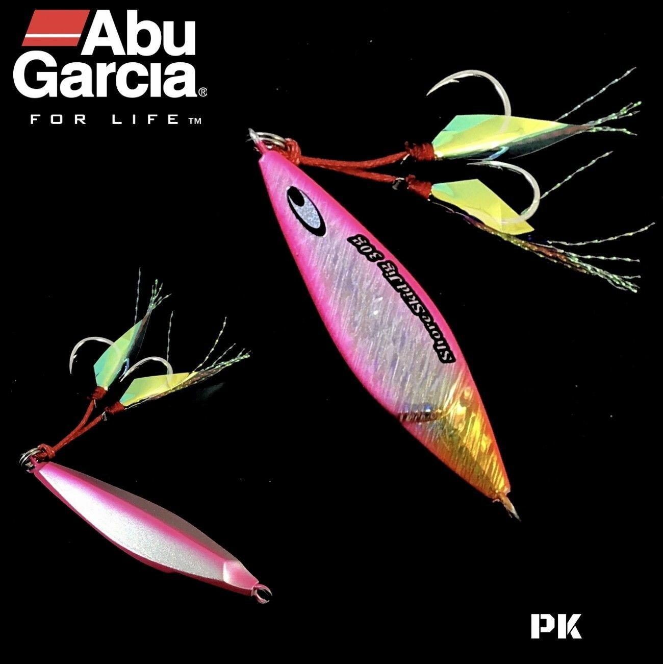 (DX)ABU GARCIA SALTY STAGE SHORE SKID JIG 20G - PK