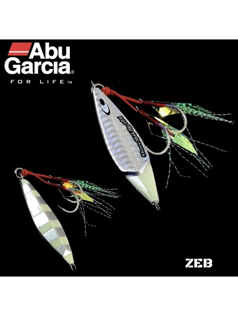 (DX)ABU GARCIA SALTY STAGE SHORE SKID JIG 40G - ZEB