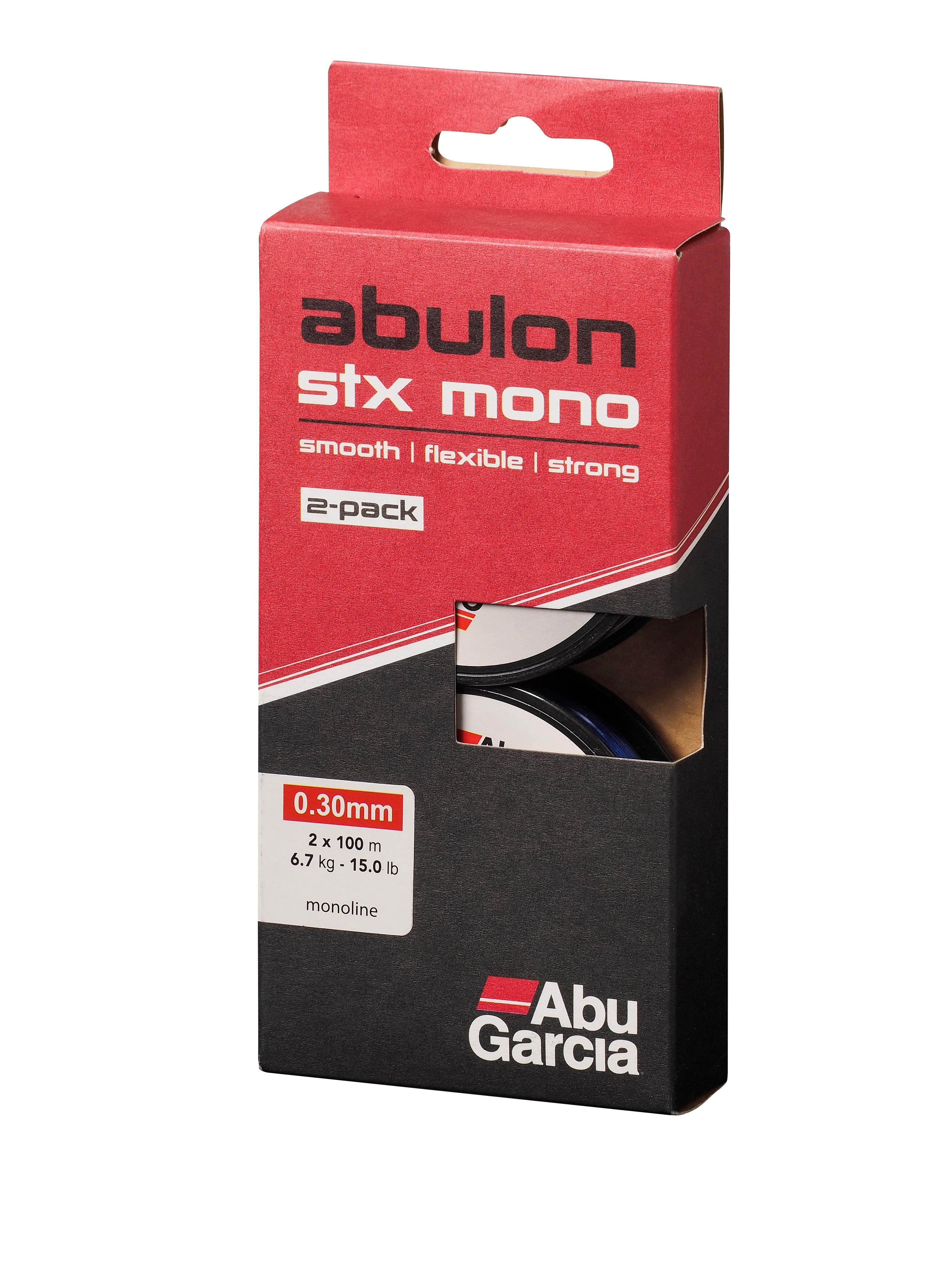 NYLON ABU GARCIA ABULON STX 0,30 MM 2x100M 6.70kg 15LB 2