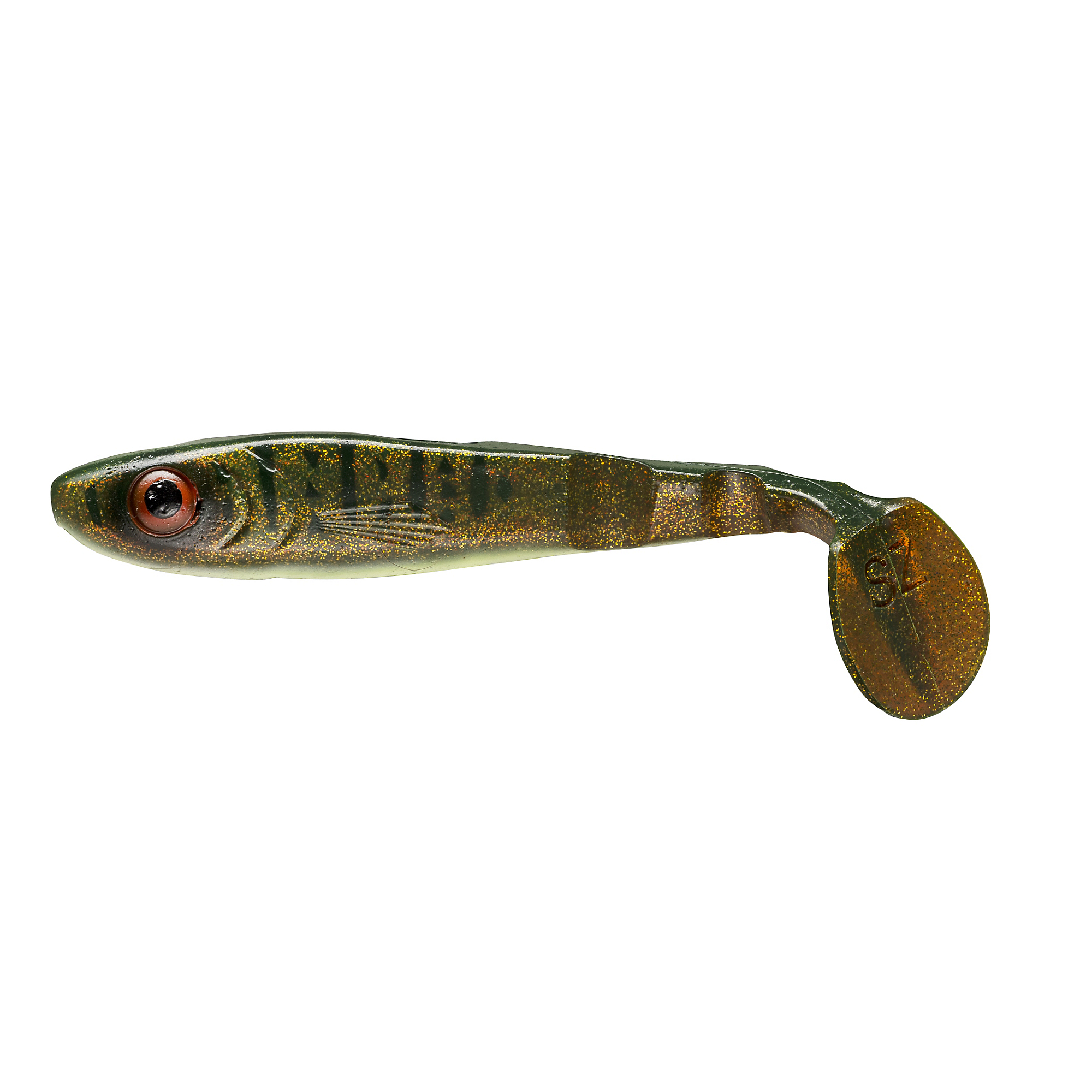 (DX)ABU GARCIA SVARTZONKER MCPIKE 21CM BROWN-BLACK (2 unidades) 2