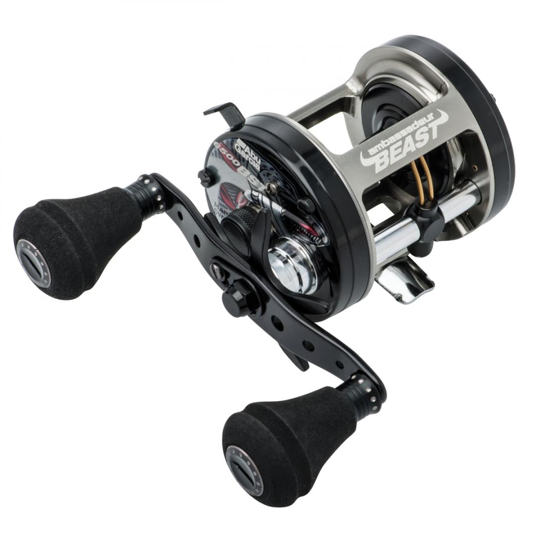 (DX)CARRETE ABU AMBASSADEUR 6500 BEAST RNDRL (MANETA DERECHA) 3