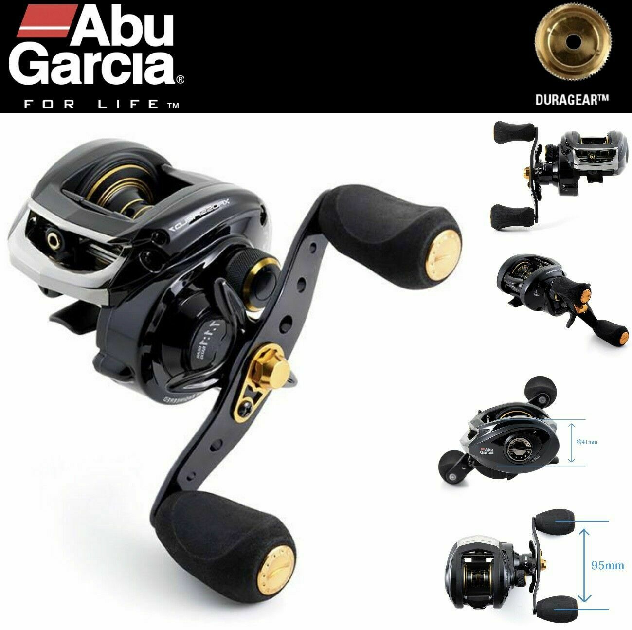 (DX)CARRETE ABU GARCIA XROSSFIELD 7L (MANIVELA IZQUIERDA) 3