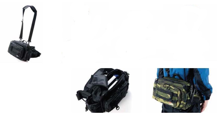 (DX)BOLSA CINTURA ABU GARCIA HIP BAG LARGE 2 BLACK 2