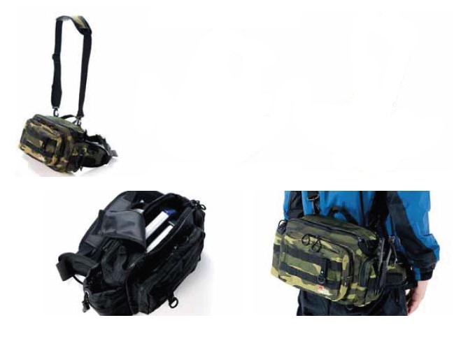 (DX)BOLSA CINTURA ABU GARCIA HIP BAG LARGE 2 CAMO
