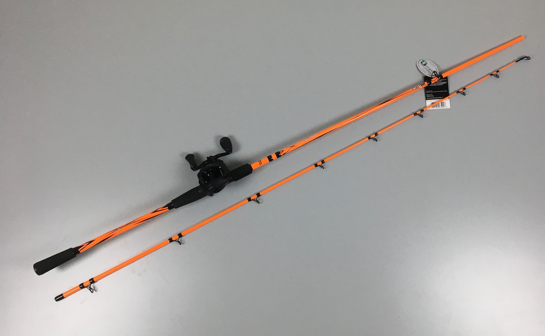 (DX)COMBO ABU GARCIA Svartzonker 210 7ft11 H 30-100g Cast