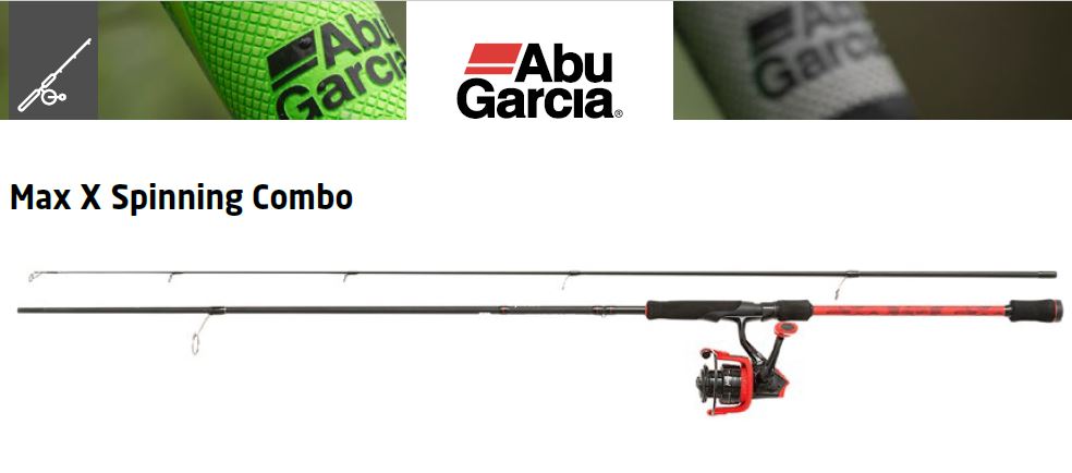 COMBO ABU GARCIA MAX X Spinning 802M TE 240 10-30g/MAXXSP30 2