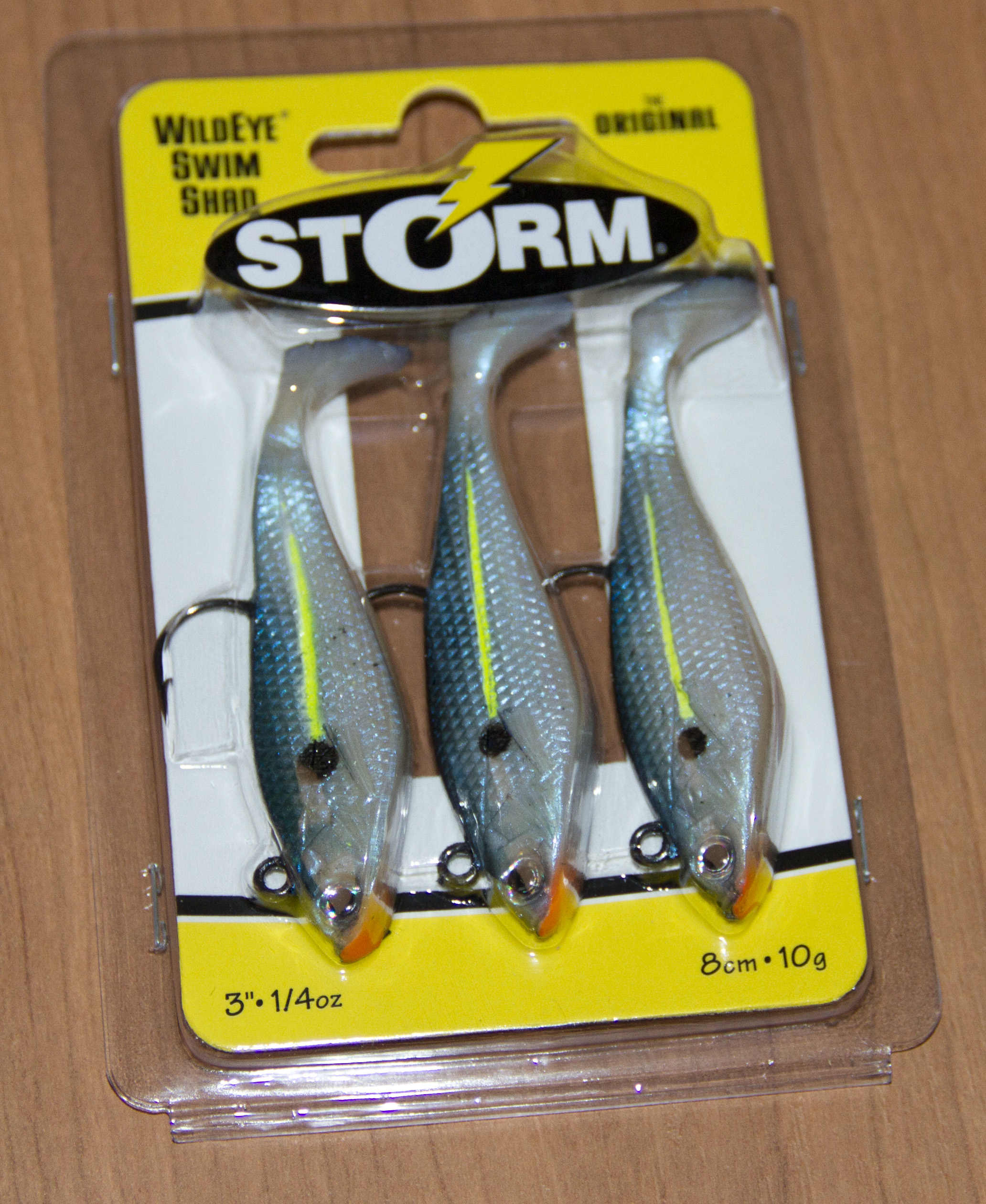 VINILO STORM WILDEYE SWIM BAITS SHAD 03 BSTD (3un) 3