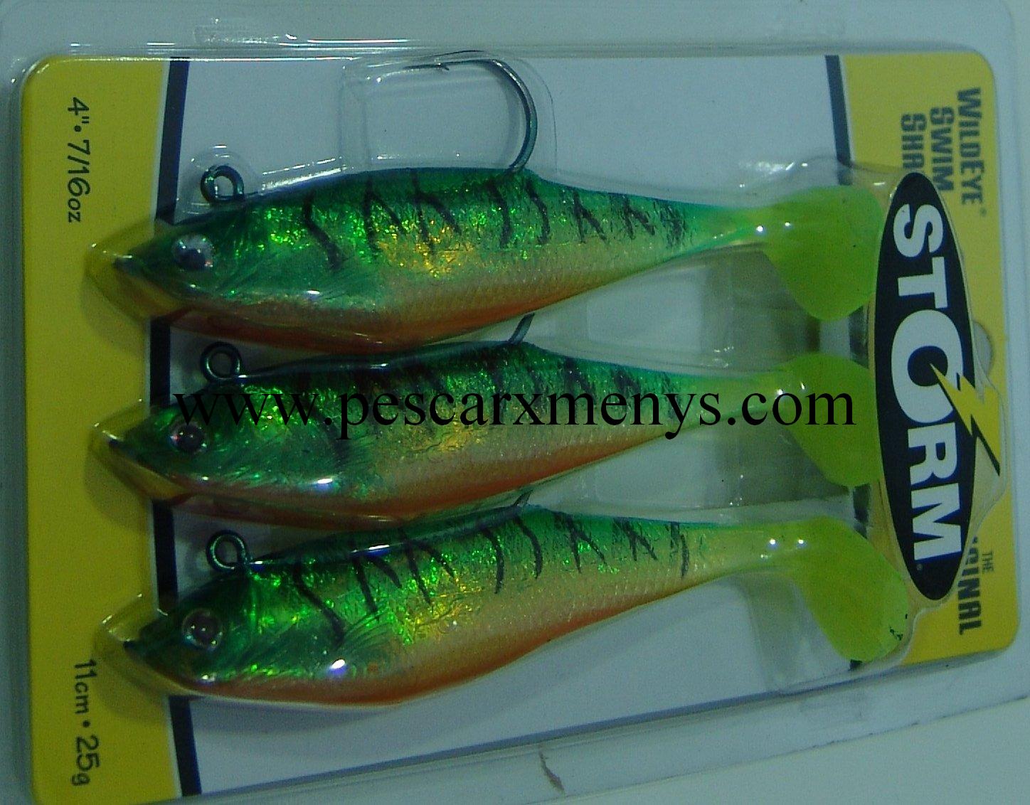 VINILO STORM WILDEYE SWIM BAITS SHAD 04 FT
