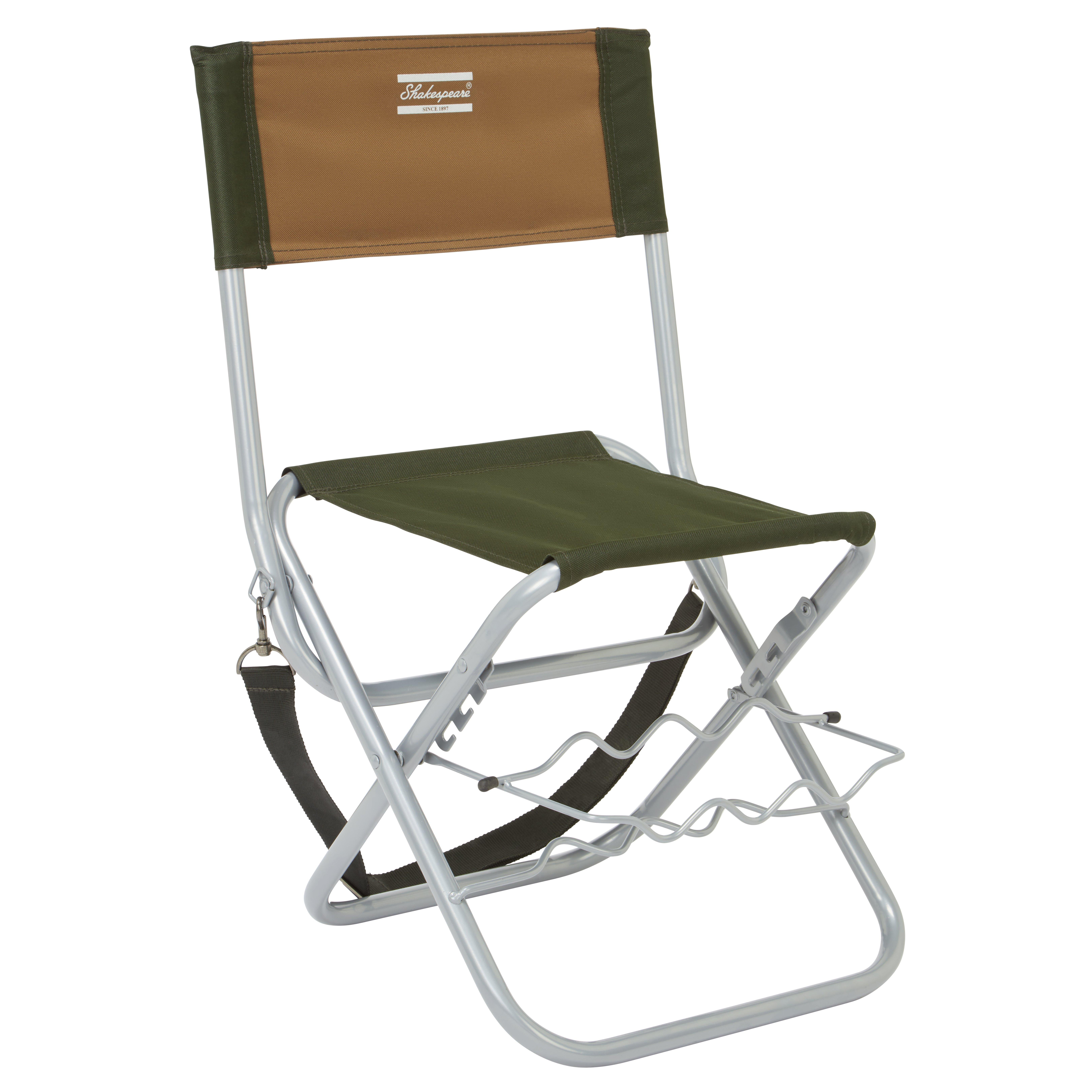 SILLA - FOLDING CHAIR WITH ROD REST-Silla Plegable con Reposa Cañas 54x43cm 3
