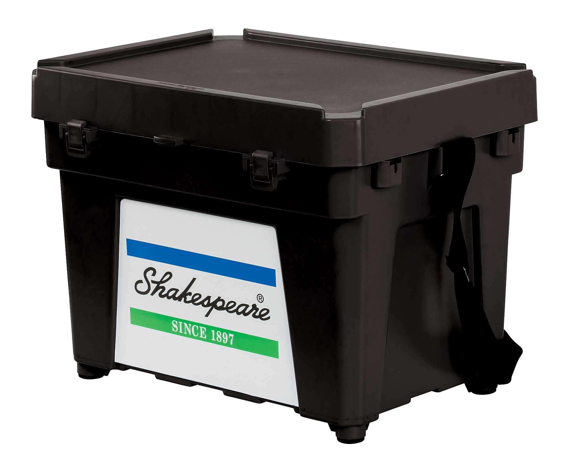 CAJON SHAKESPEARE SEATBOX BLACK (Con bandeja y correa)