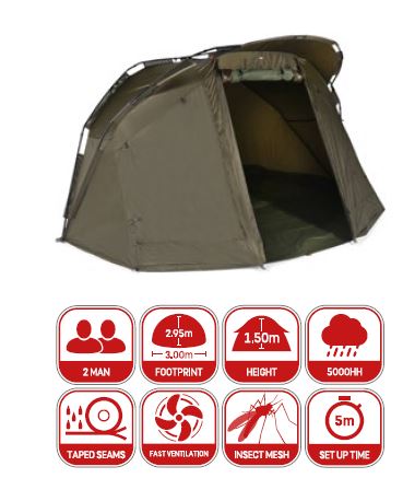 BIVVY JRC - Defender Peak Bivvy 2-Man 3