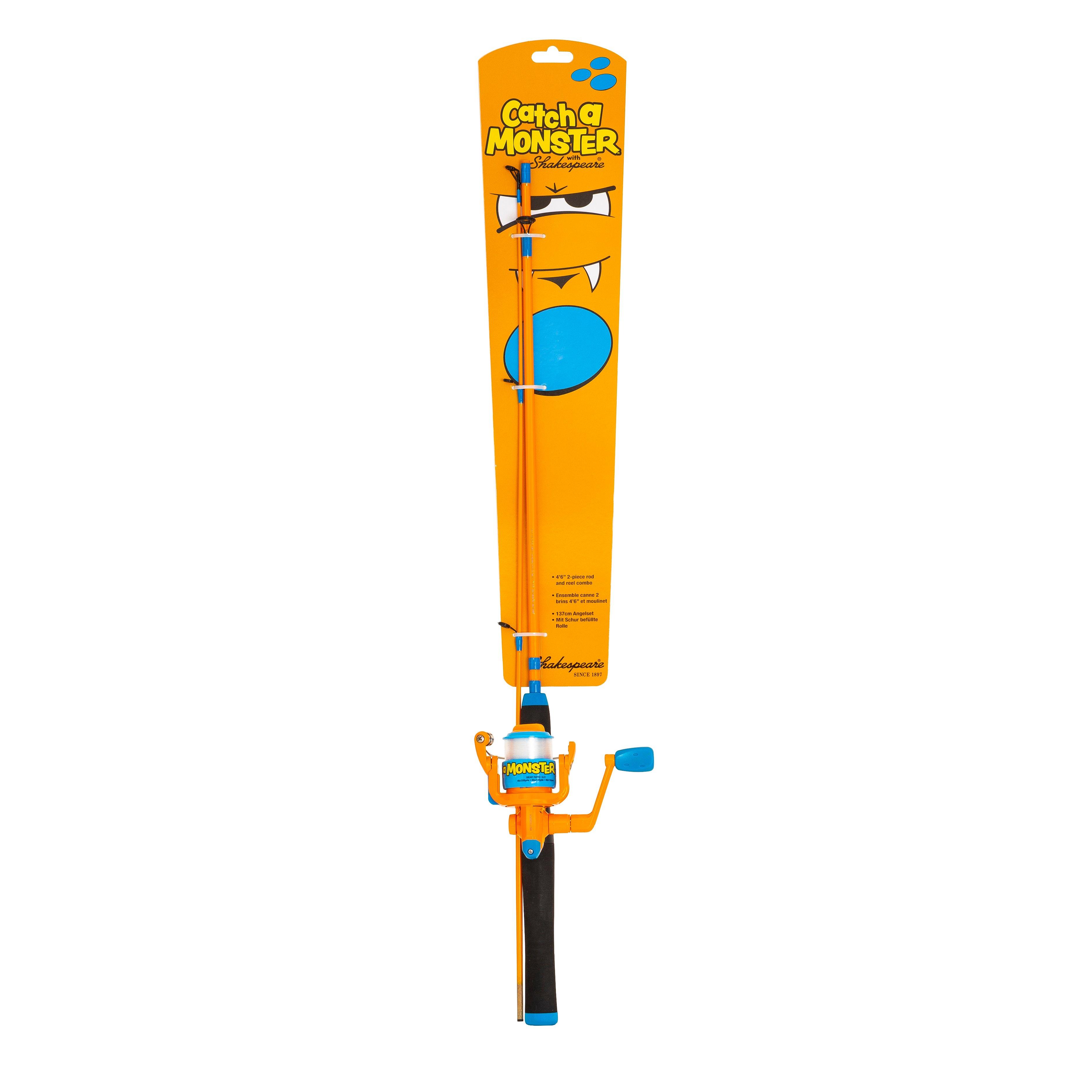 COMBO SHAKESPEARE CATCH A MONSTER ORANGE SPINNING KIT EU 3