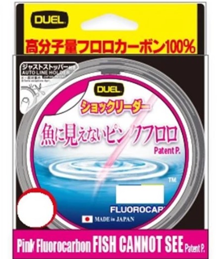 YO-ZURI FLUOROCARBON PINK 100% R893-DP HD CARBON 30YDS 50LB 0.645mm 2