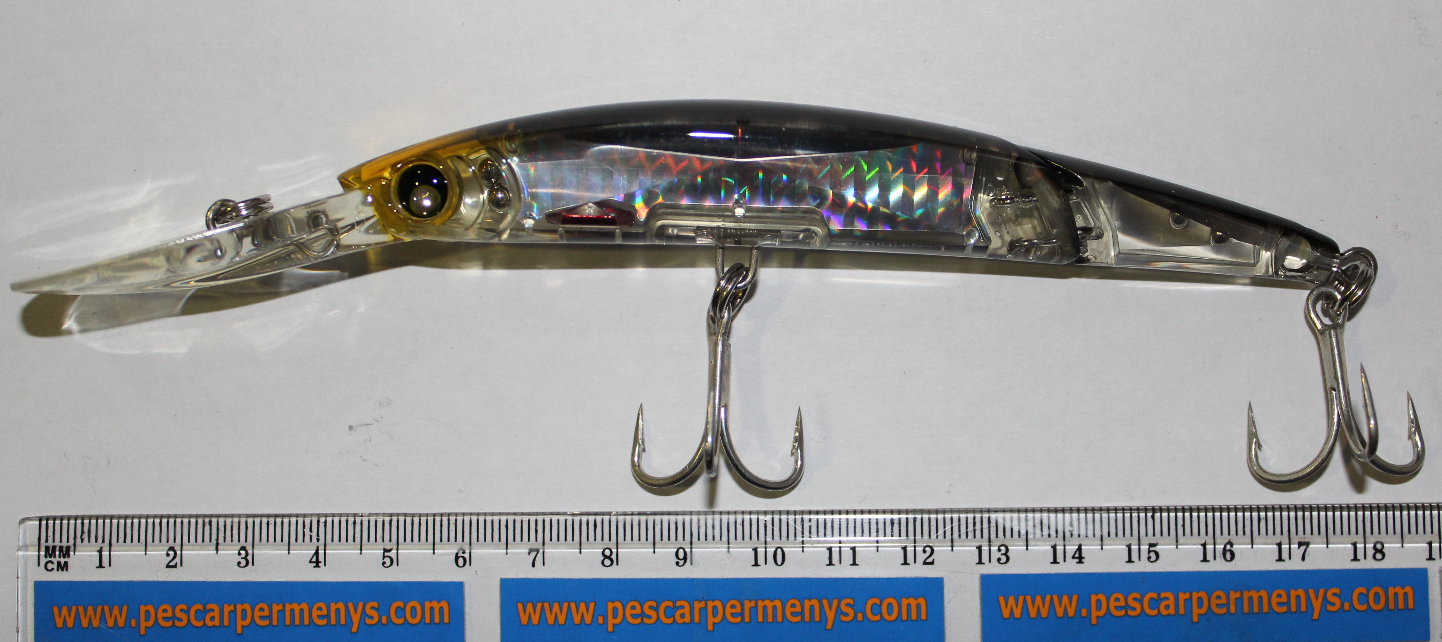 (DX)YO-ZURI CRYSTAL 3D MINNOW DEEP130 F1052-HSBL