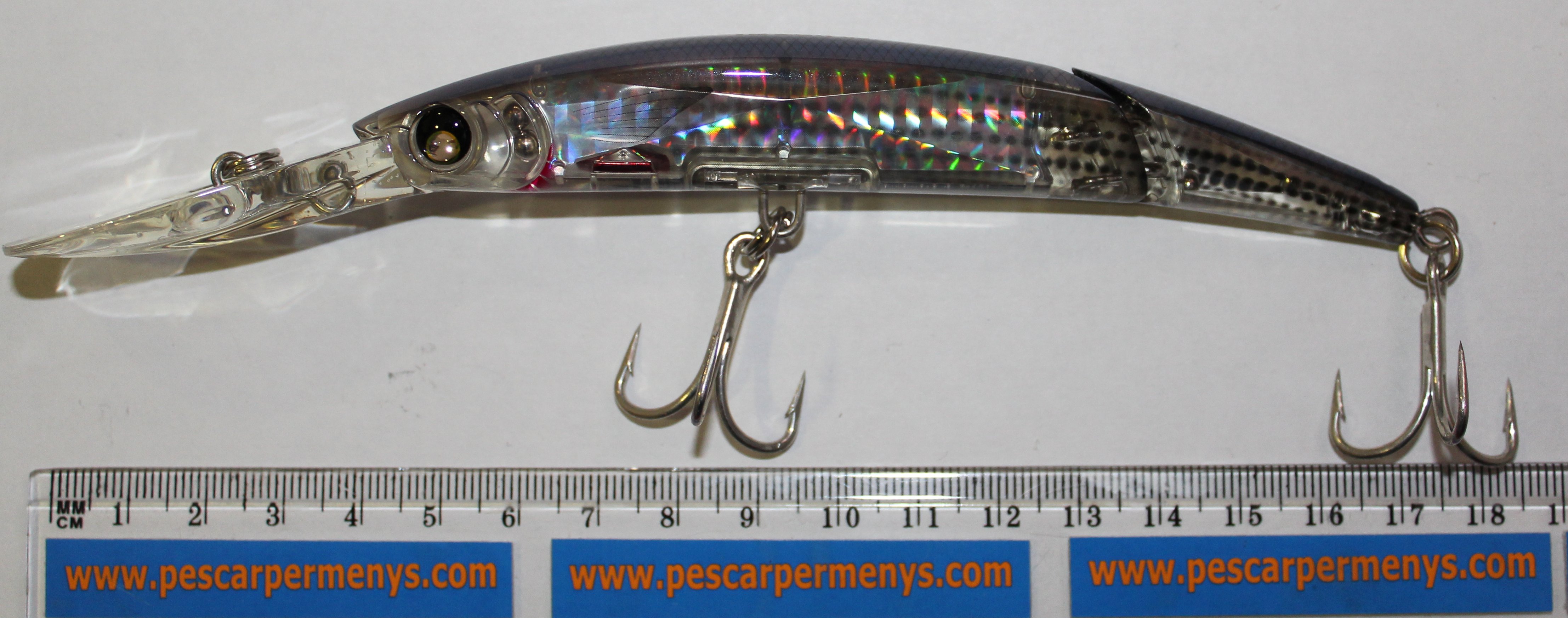 (DX)YO-ZURI CRYSTAL 3D MINNOW DEEP130 F1052-HMT 2