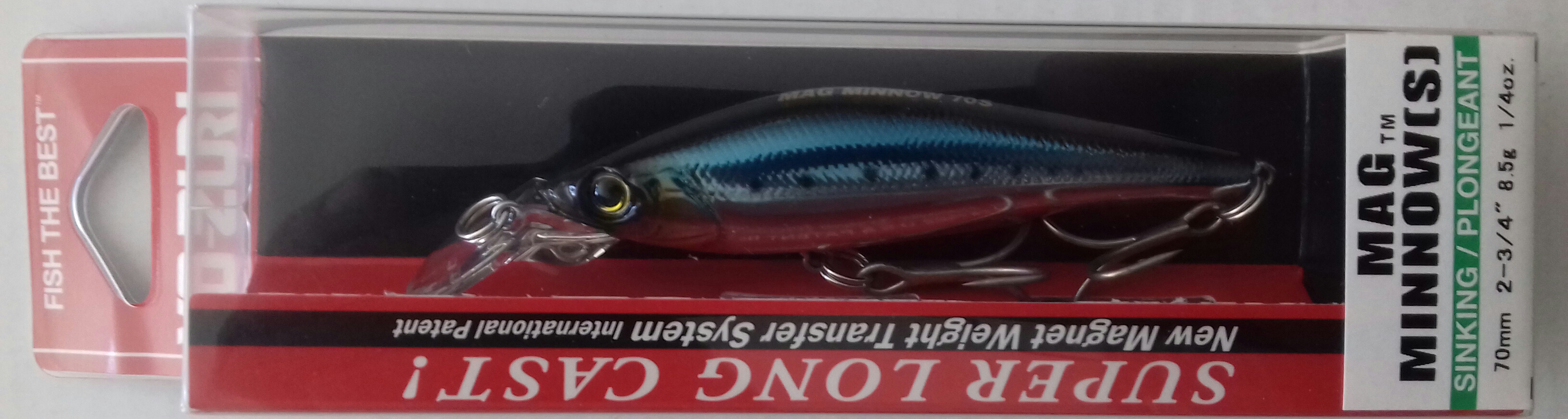 (DX)YO-ZURI MAG MINNOW S 70 R1141-CIW 2