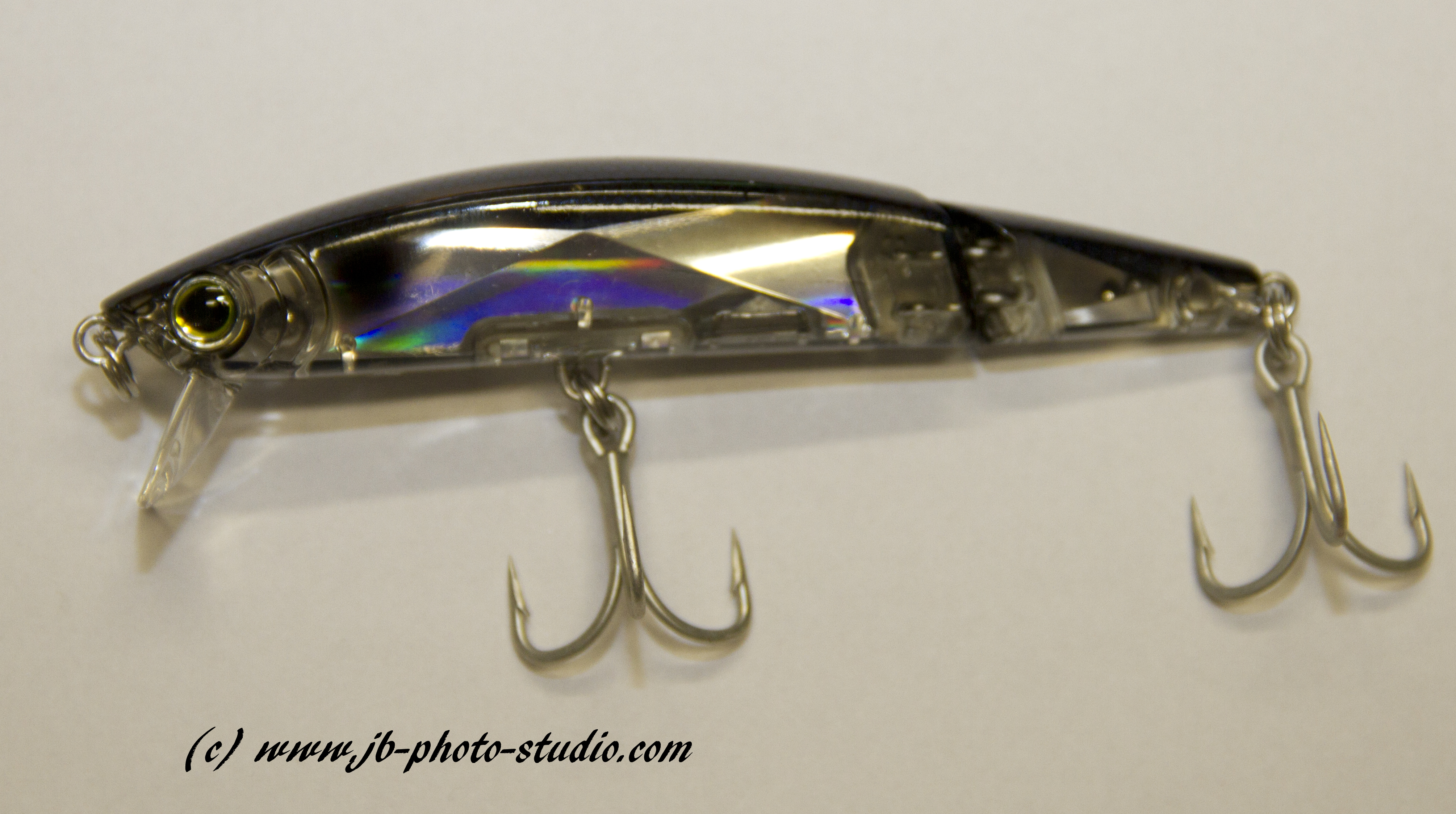 (DX)YO-ZURI CRYSTAL 3D MINNOW JOINTED F100 F1096-B
