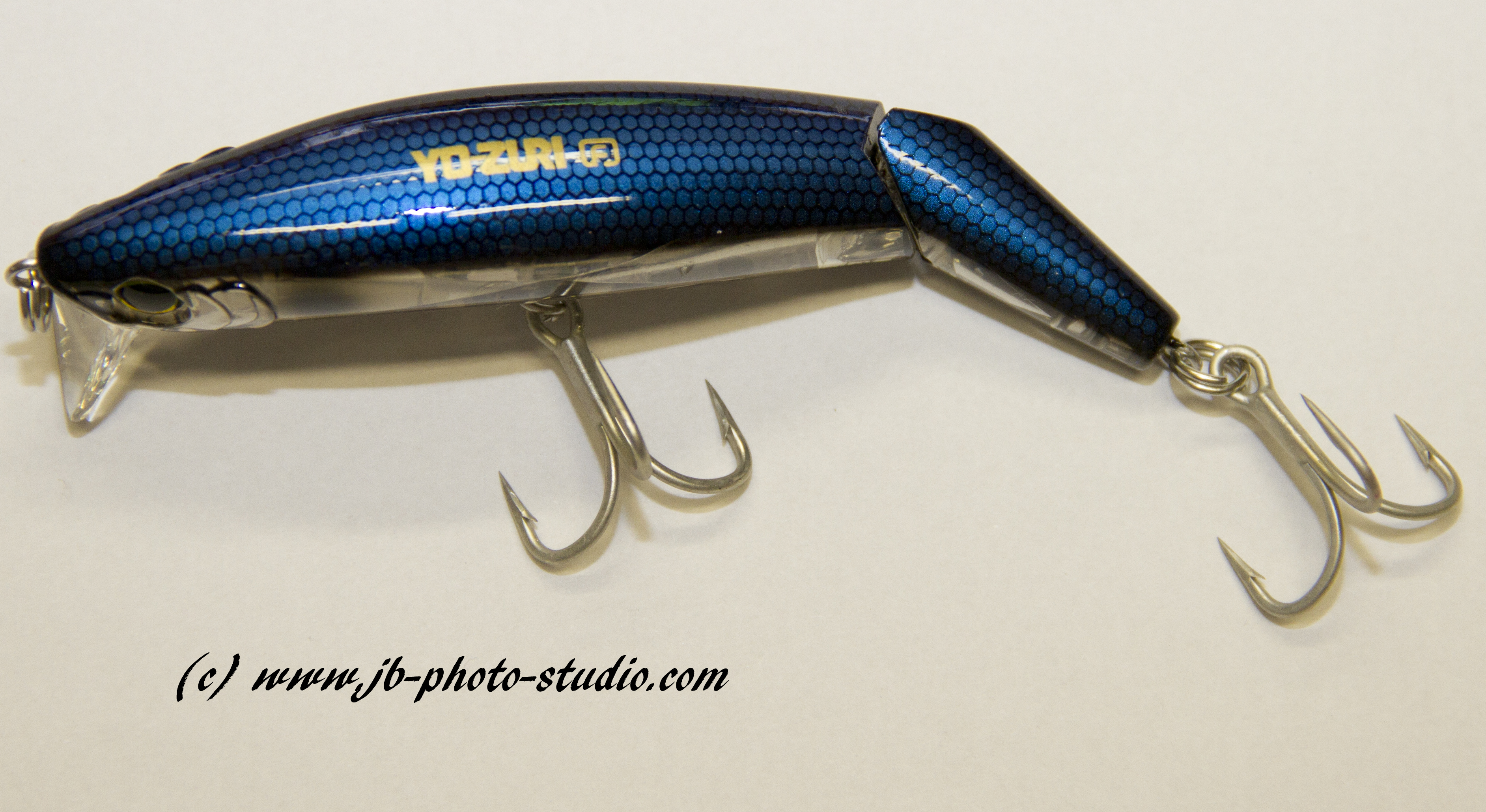 (DX)YO-ZURI CRYSTAL 3D MINNOW JOINTED F100 F1096-B 3