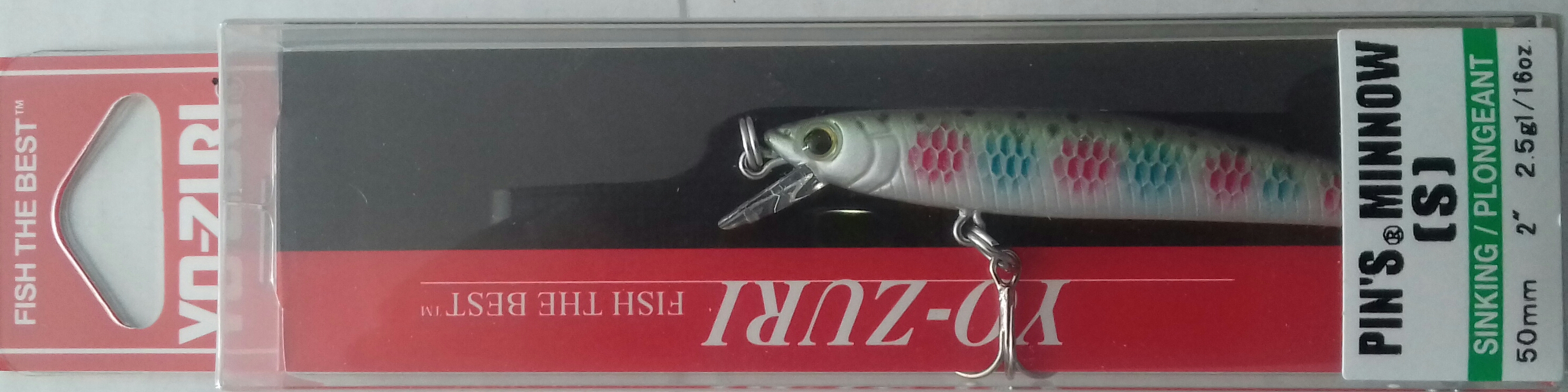 (DX)YO-ZURI PINS MINNOW S 50 F1164-NRT 2