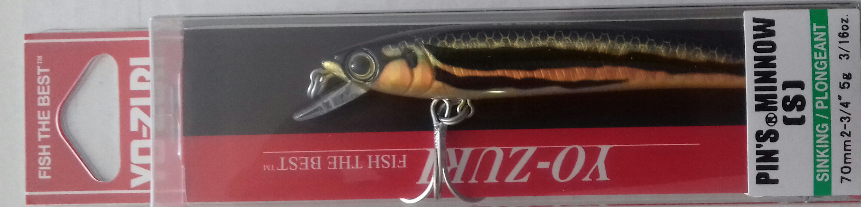 (DX)YO-ZURI PINS MINNOW S 70 F1165-M37 3