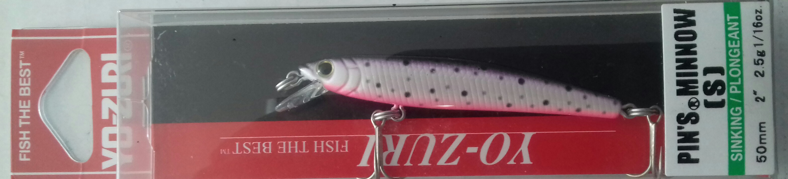 (DX)YO-ZURI PINS MINNOW S 50 F1164-PRT 2