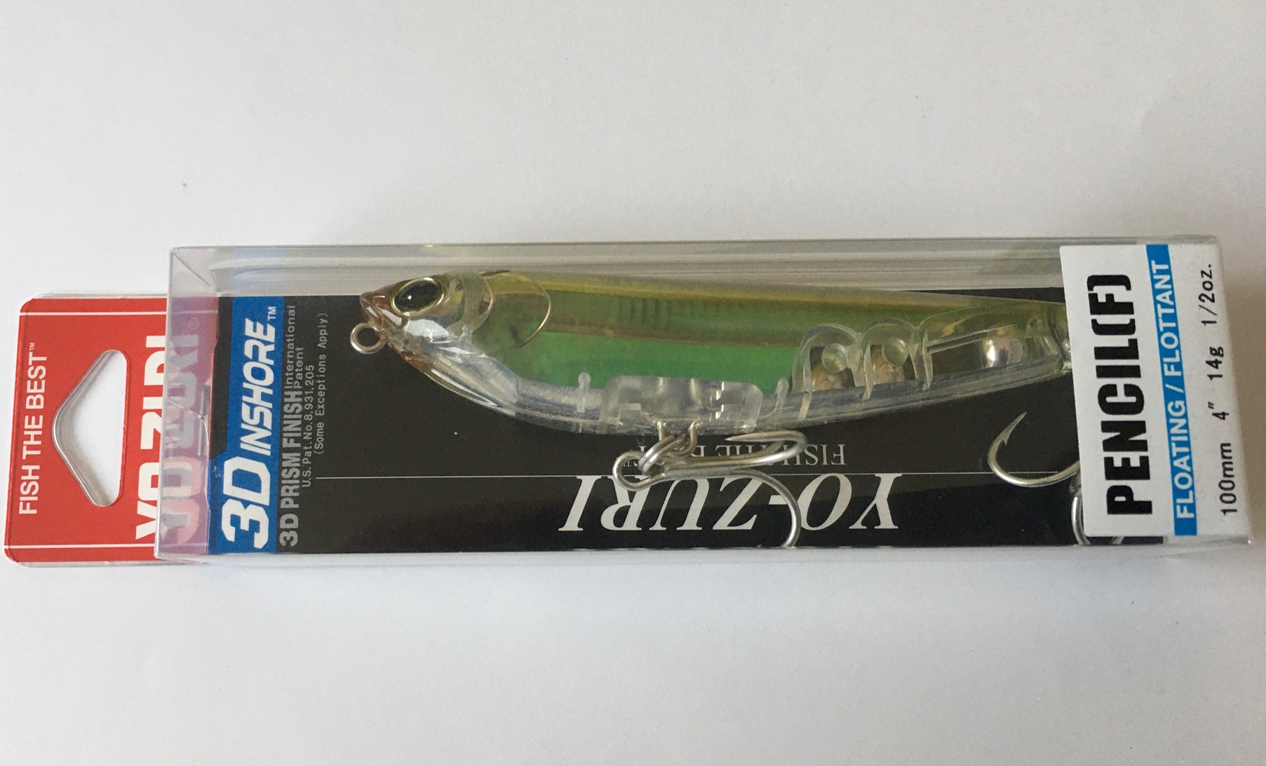 (DX)YO-ZURI 3D INSHORE PENCIL F100 R1209-RPCH