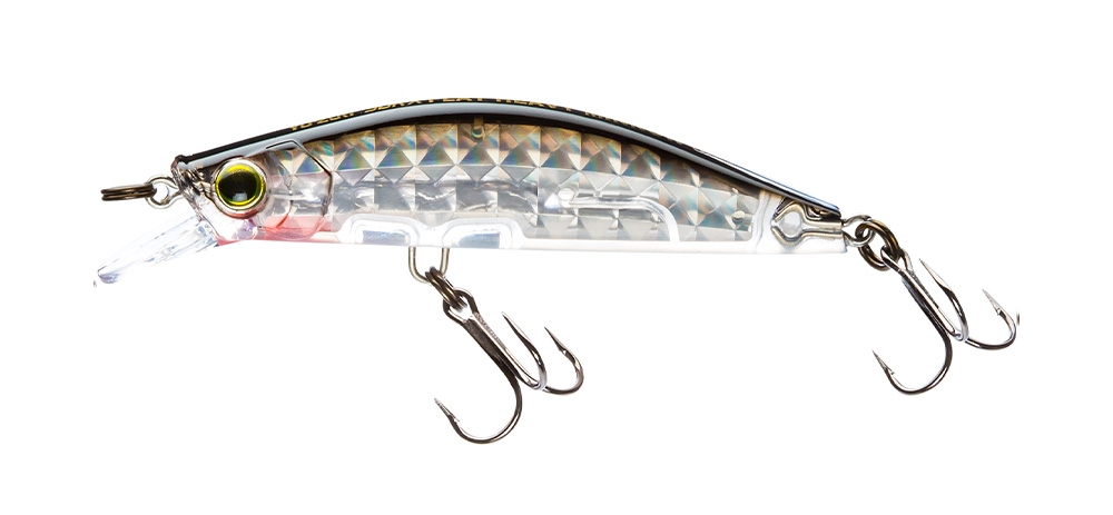 YO-ZURI 3DRX MINNOW S 60 R1542-PSBL PRISM SILVER BLACK