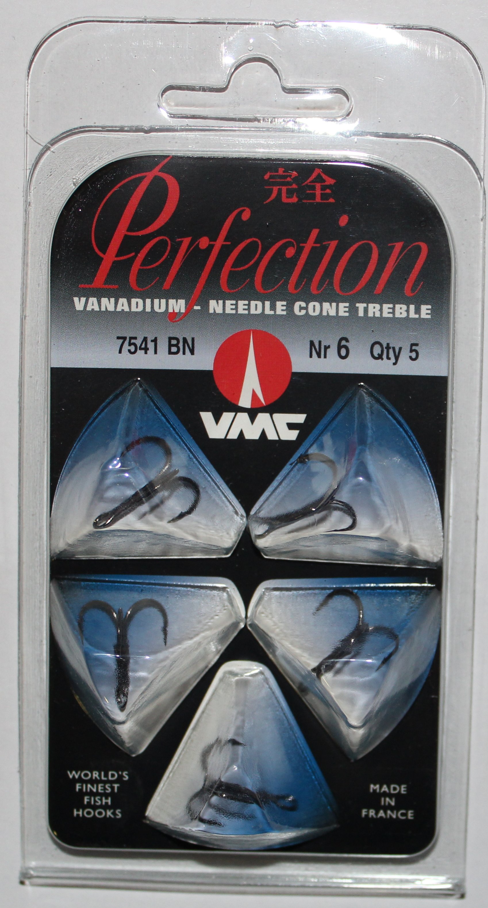(DX)ANZUELO TRIPLE VMC V7541BN PERFECTION Nº6 (5 un) 2