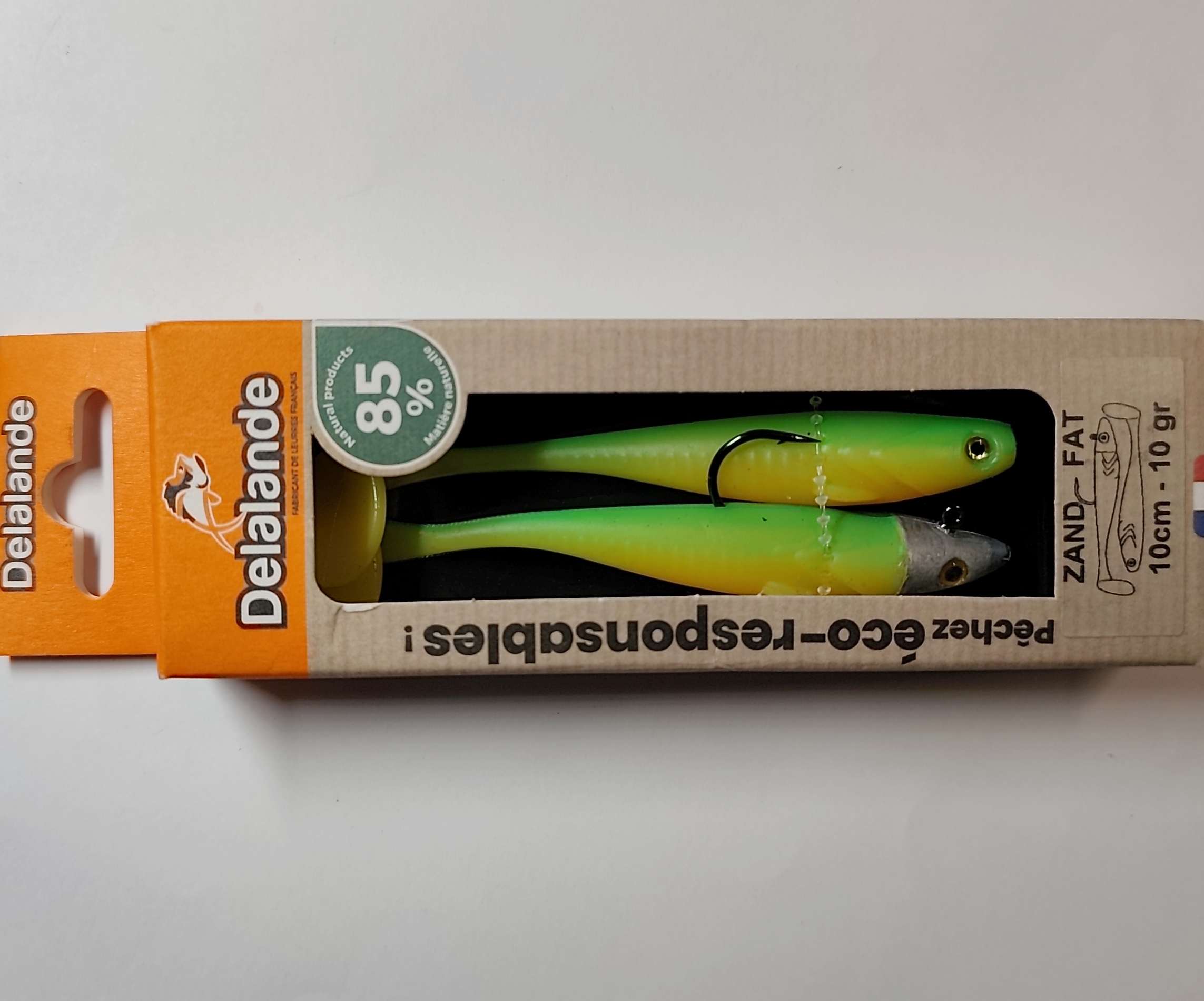 VINILO DELALANDE ZAND FAT 10-10 MTD 99 (CAJA DE 1+1) 10cm 10gr