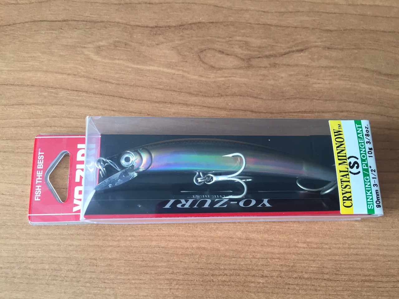 YO-ZURI CRYSTAL MINNOW S90 F9-C4 3