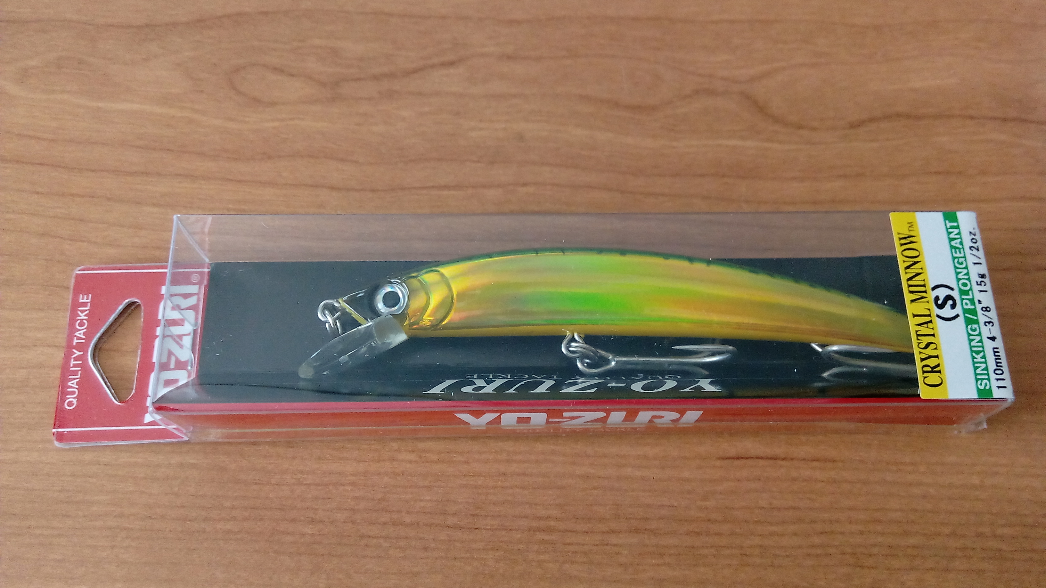 (DX)YO-ZURI CRYSTAL MINNOW S110 F10-C27 3