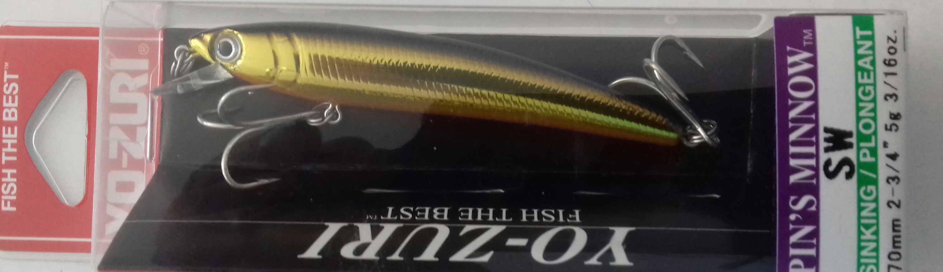 (DX)YO-ZURI PINS MINNOW SW S 70 F266-M167 2