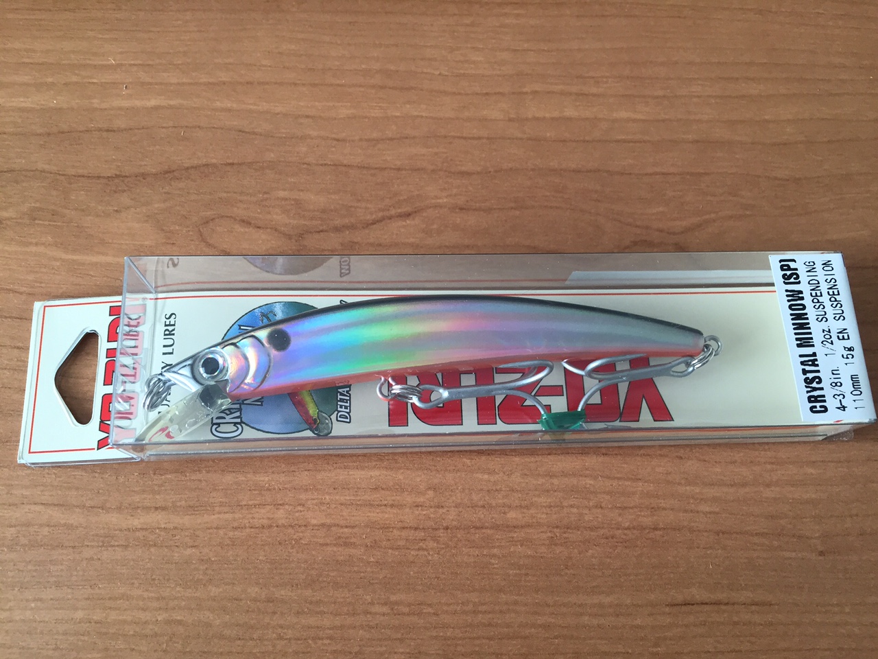 (DX)YO-ZURI CRYSTAL MINNOW SP110 R468-GT