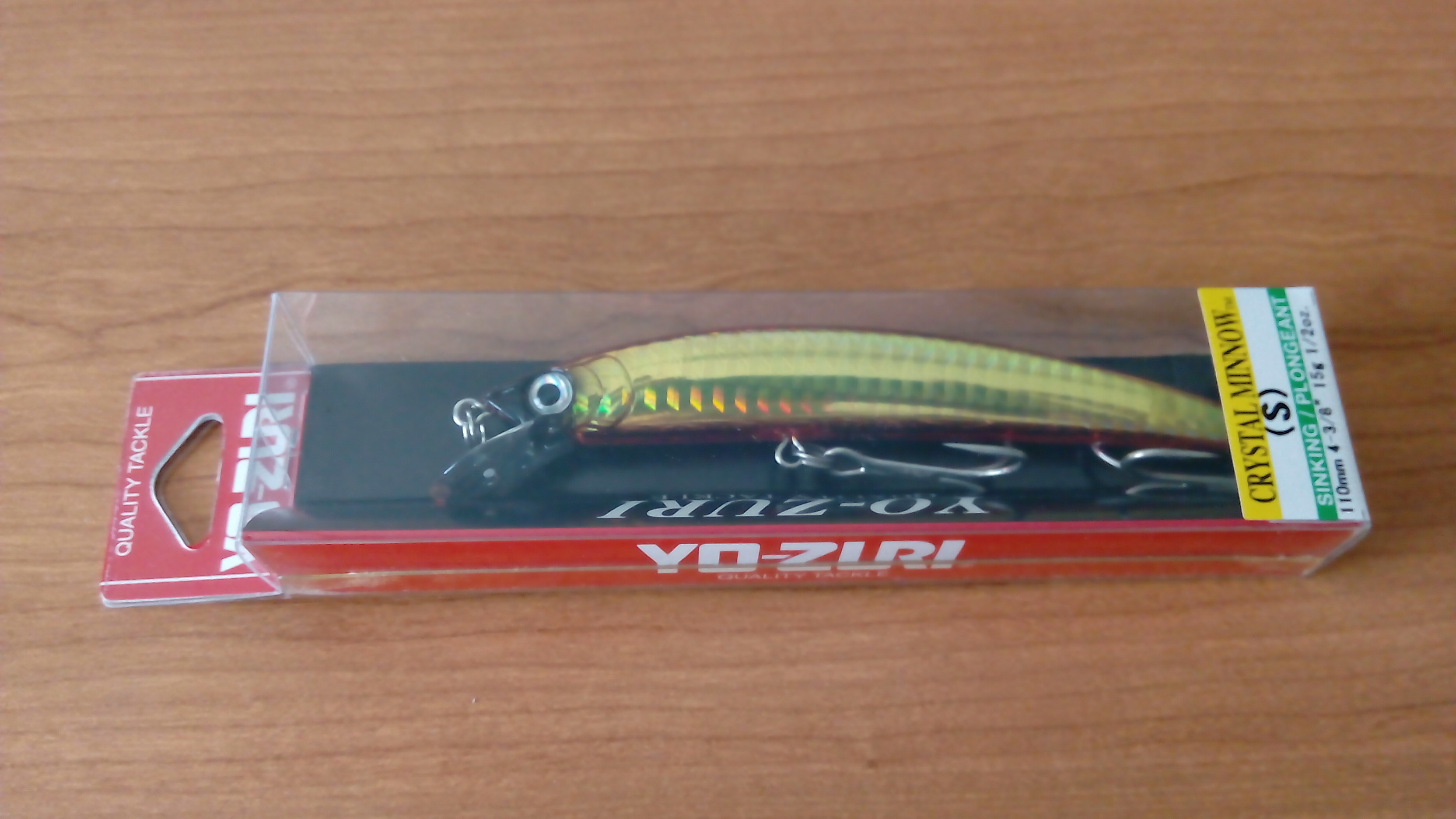 (DX)YO-ZURI CRYSTAL MINNOW S110 F10-GHBR 3