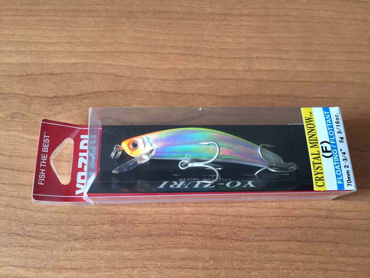 YO-ZURI CRYSTAL MINNOW F 70 R836-C57 3