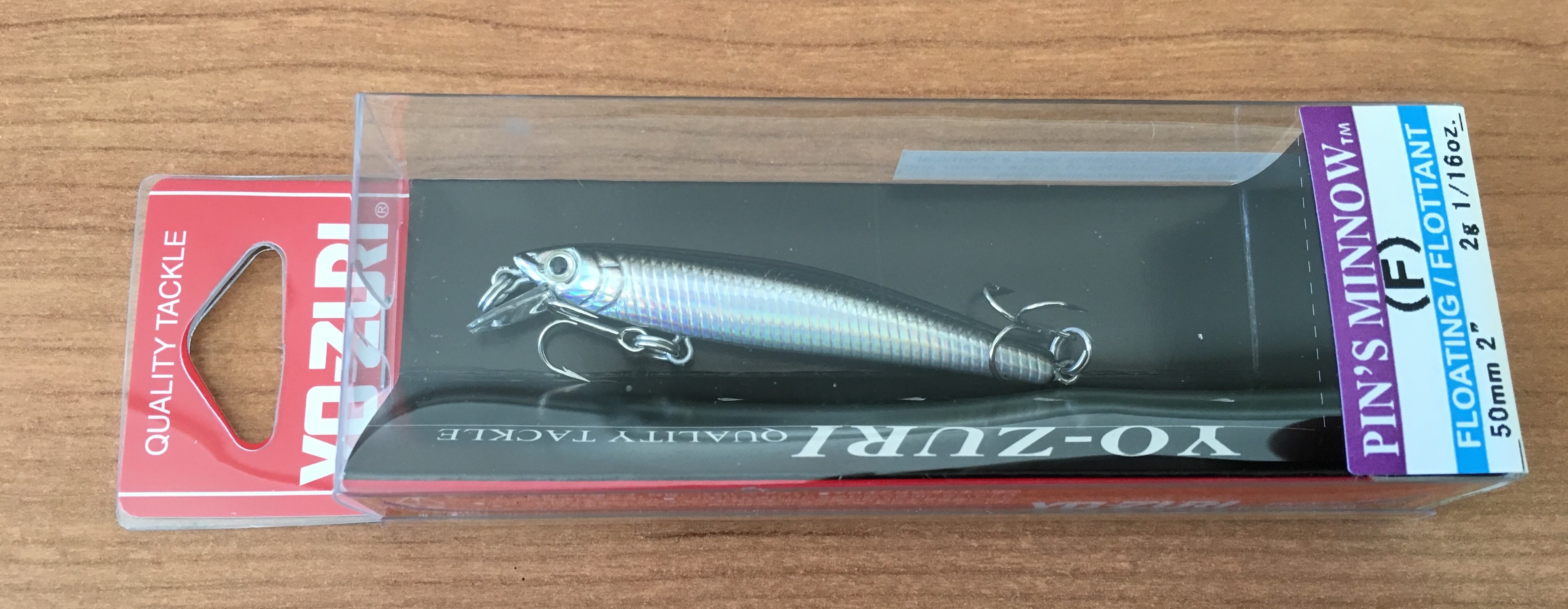 (DX)YO-ZURI PINS MINNOW F 50 F196-BL 3