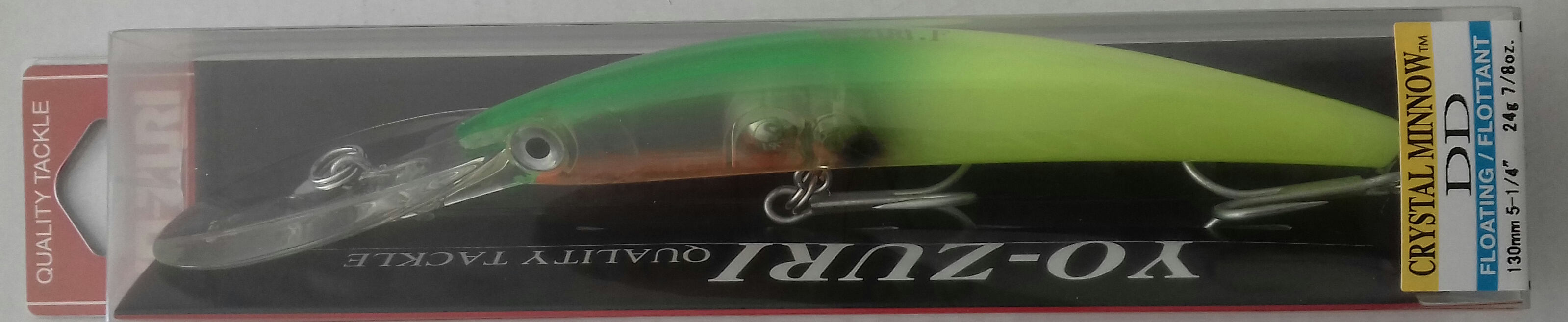 YO-ZURI CRYSTAL MINNOW DEEP F130 R540-BTCL 2