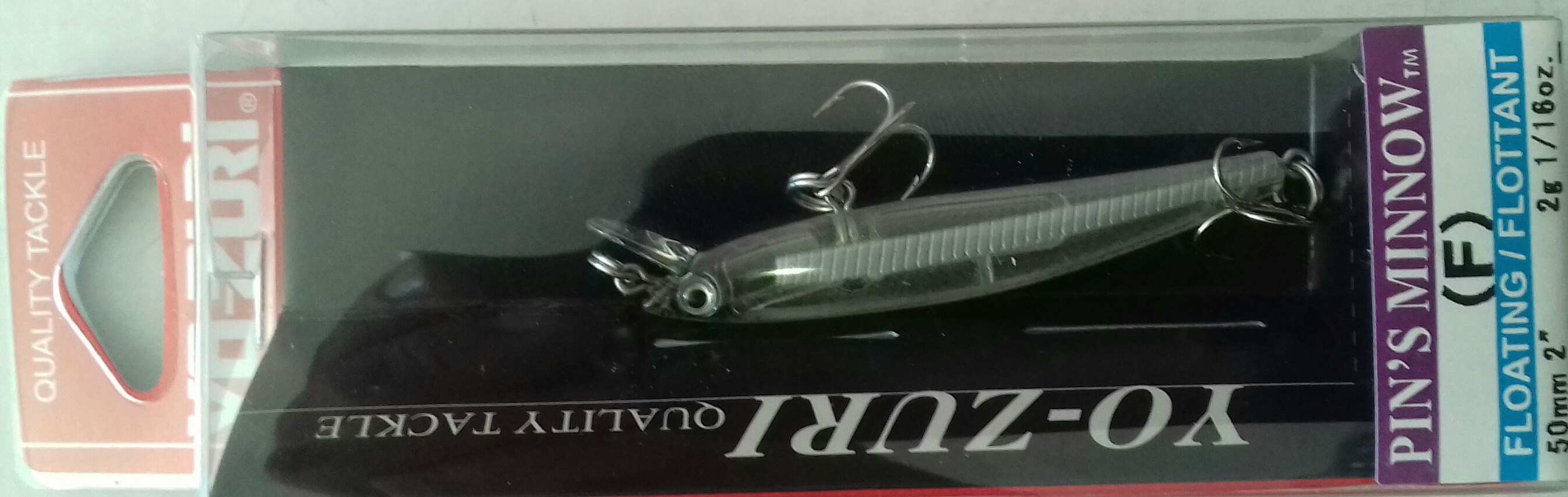 YO-ZURI PINS MINNOW F 50 F196-TGLM