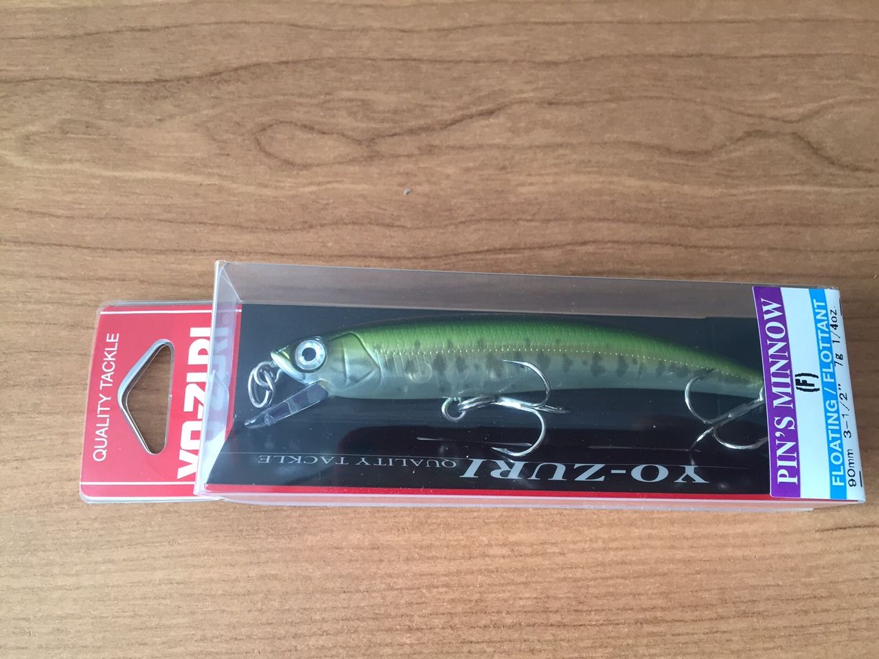 (DX)YO-ZURI PINS MINNOW F 90 R239-GSBS