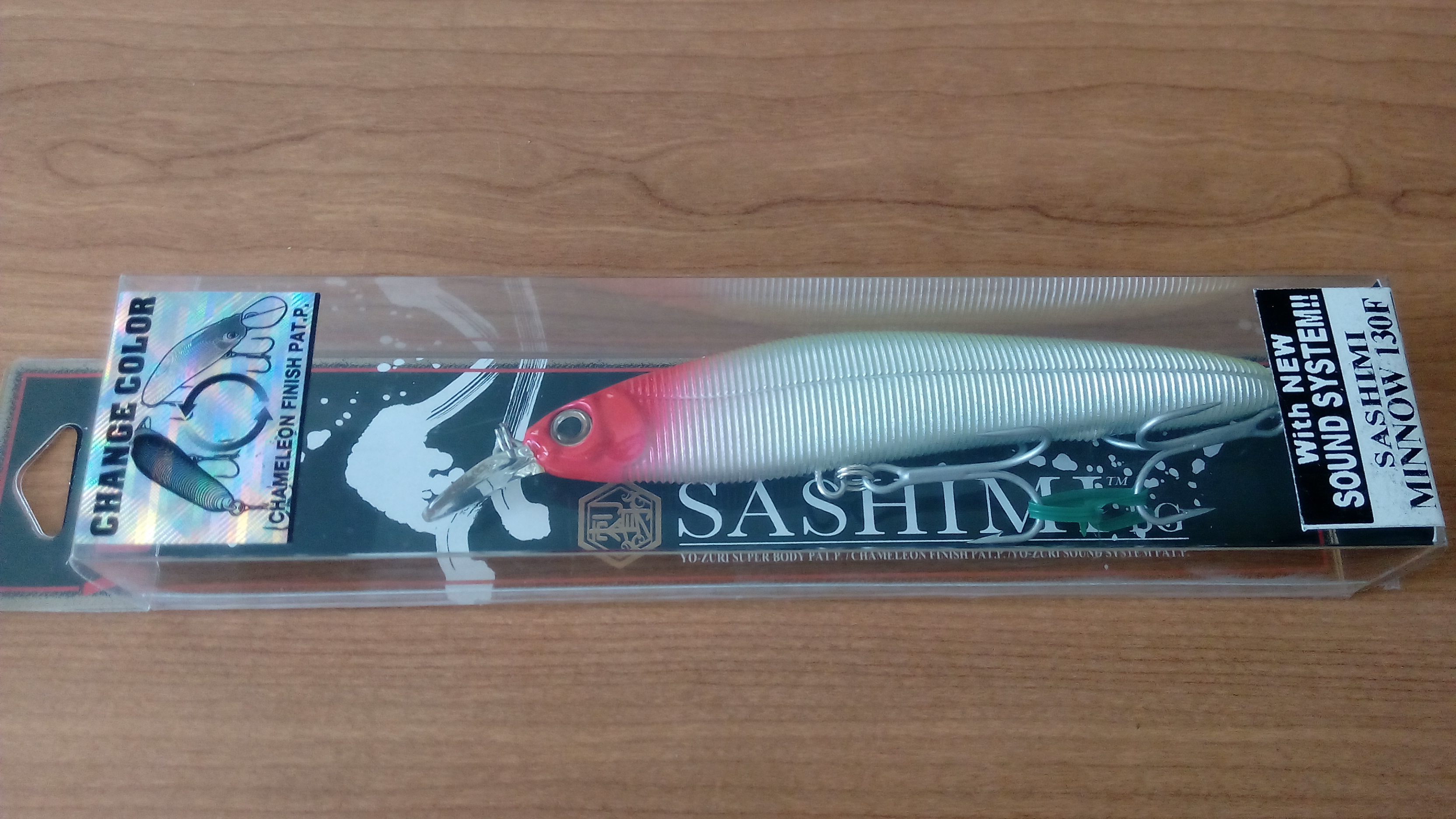 (DX)YO-ZURI SASHIMI MINNOW F130 R956-CMLC 2