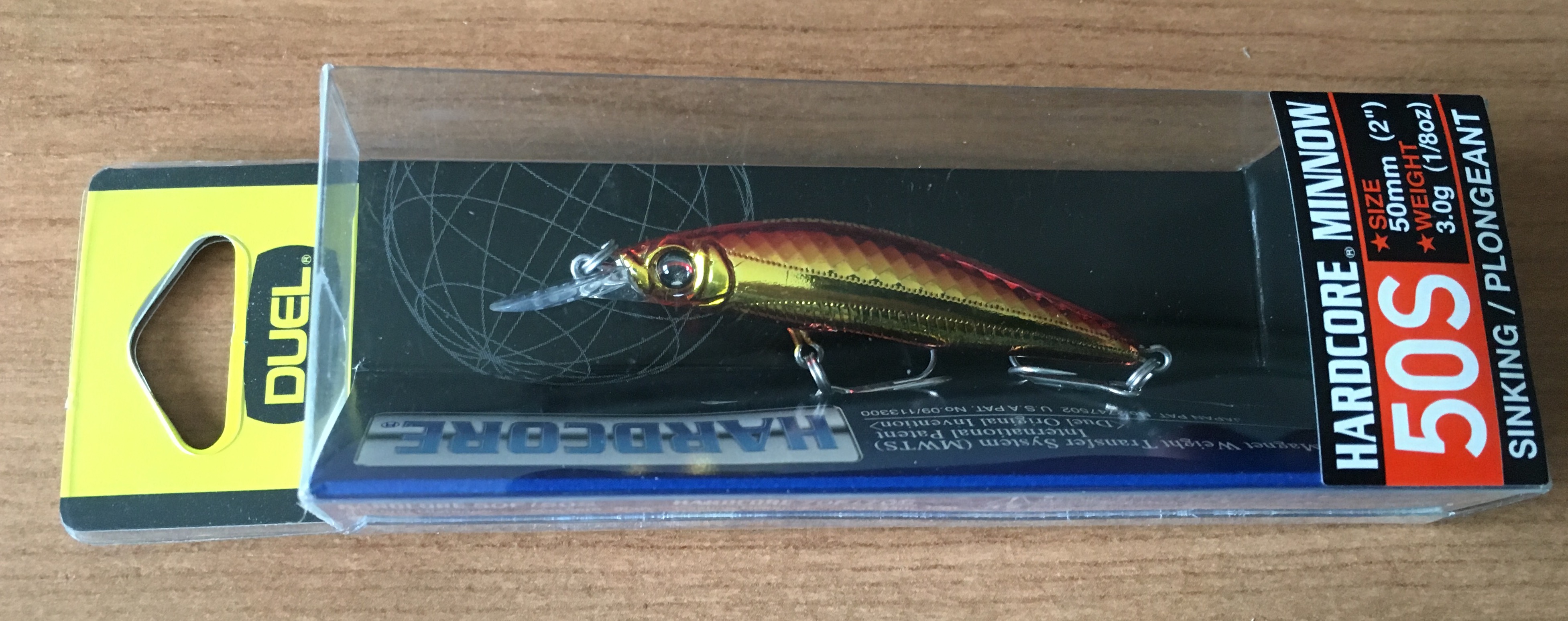 (DX)DUEL HARDCORE MINNOW 50S F922-HGR 3