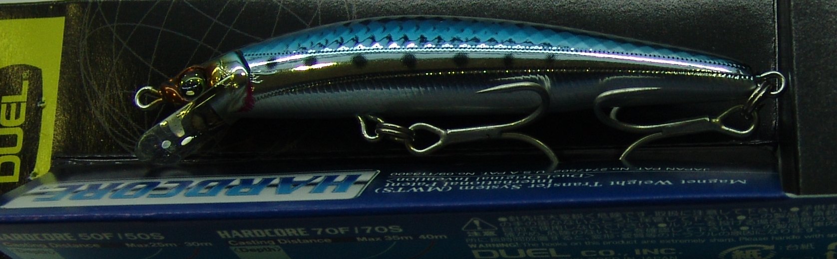 (DX)DUEL HARDCORE MINNOW 70F F918-CIW 3