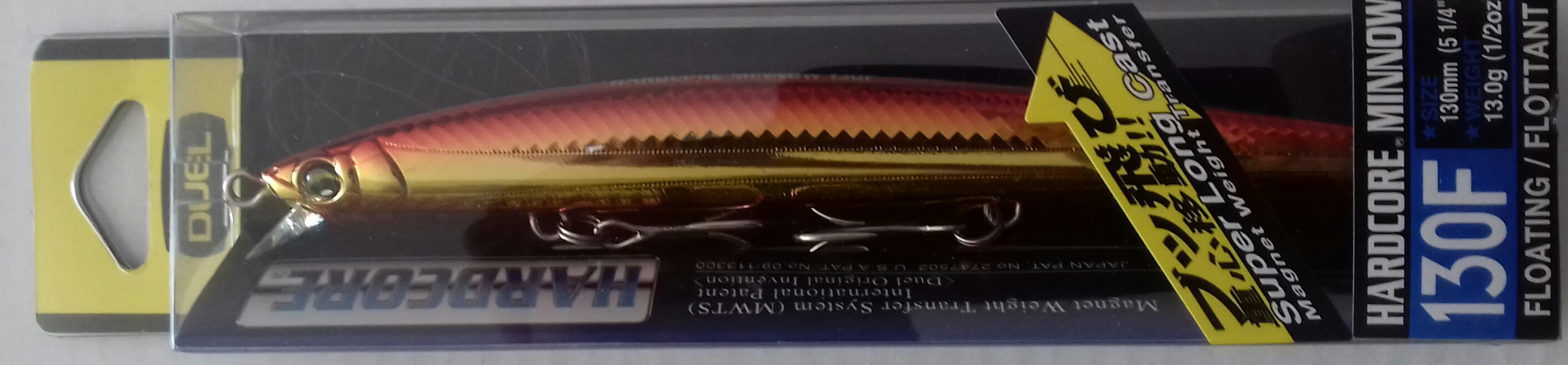 (DX)DUEL HARDCORE MINNOW 130F F921-HGR 3
