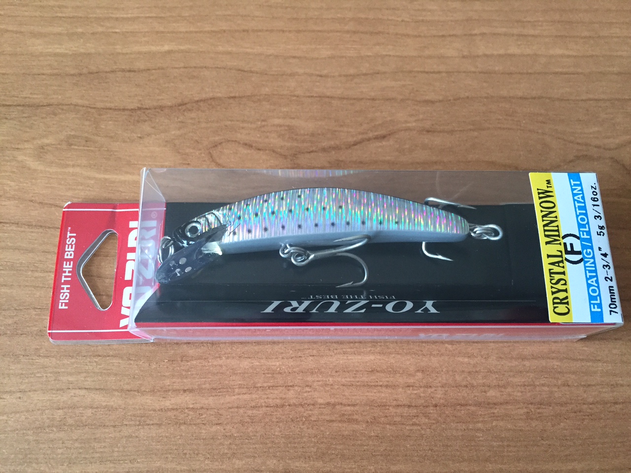 YO-ZURI CRYSTAL MINNOW F 70 R836-HSHK