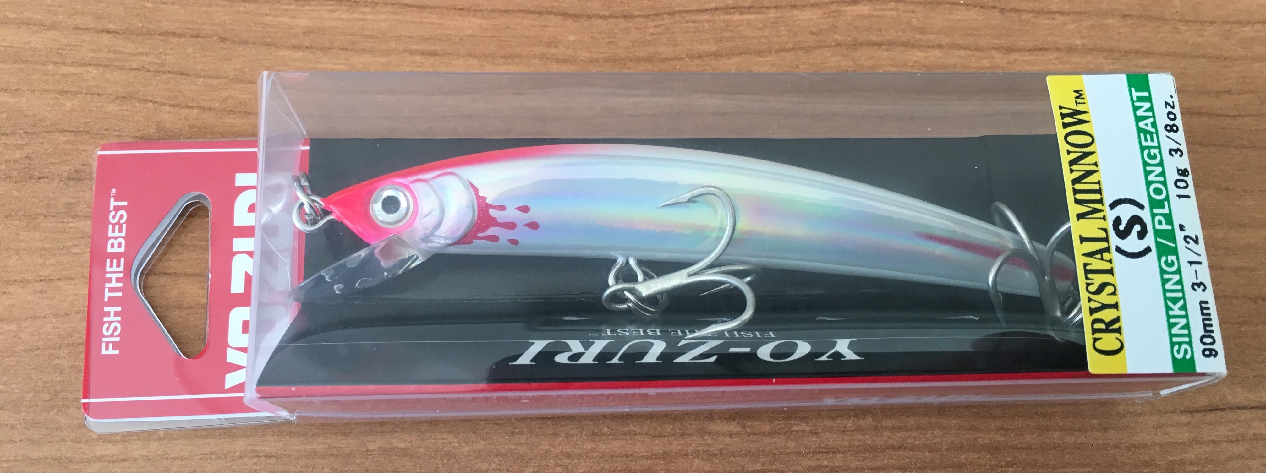YO-ZURI CRYSTAL MINNOW S90 F9-BRH 2