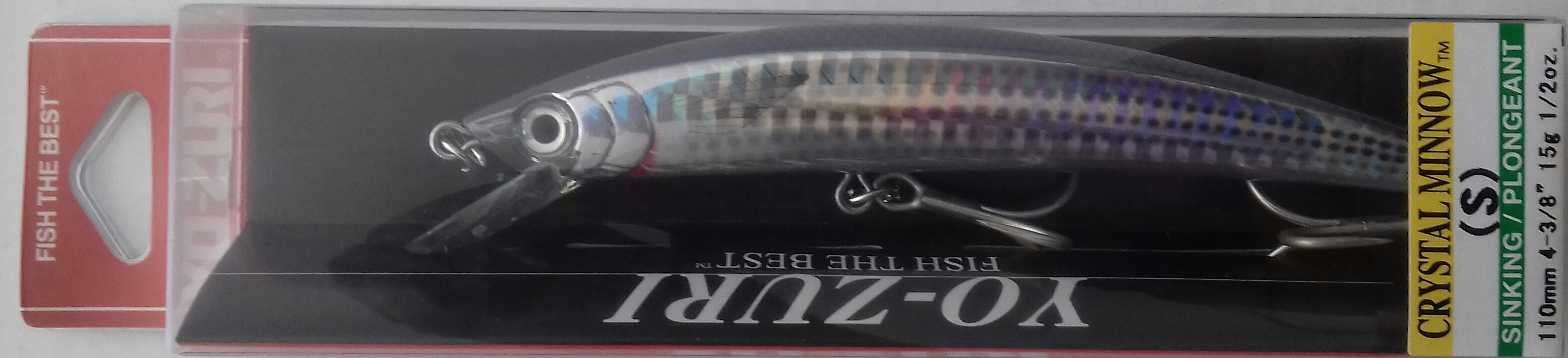 (DX)YO-ZURI CRYSTAL MINNOW S110 F10-SHMT