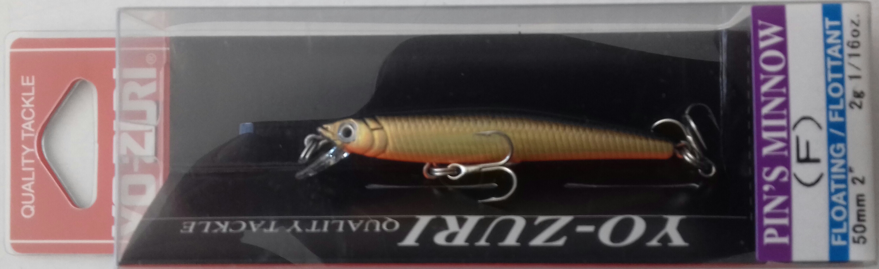 YO-ZURI PINS MINNOW F 50 F196-GBL 3