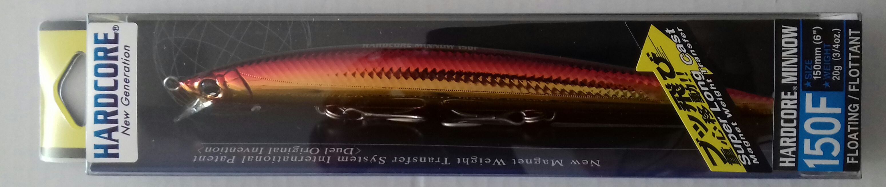 (DX)DUEL HARDCORE MINNOW 150F F1030-HGR 3